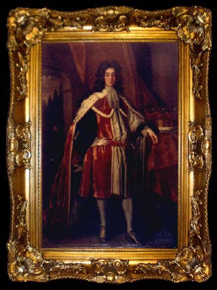 framed  unknow artist 3rd Earl of Sandwich, ta009-2